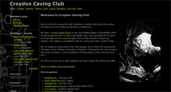 Desktop Screenshot of croydoncavingclub.org.uk